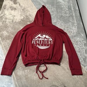 Cropped marrón sweater